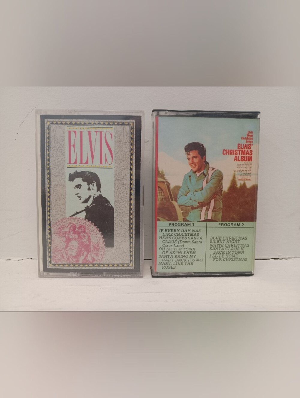 Elvis Christmas Holiday Album Cassette - Bundle Of 2